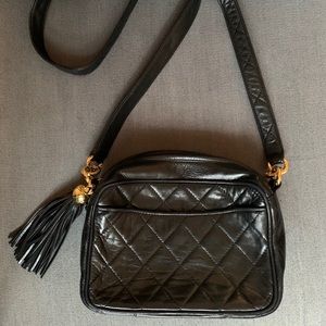 Authentic Vintage Black Quilted Chanel Purse